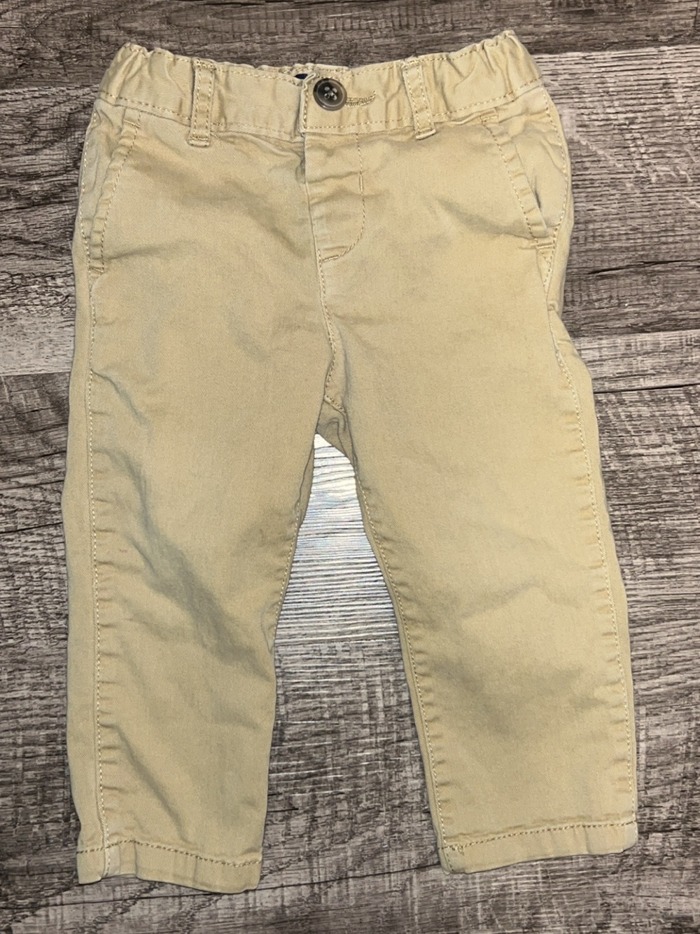 The Children's Place Beige Stretch Chino Pants